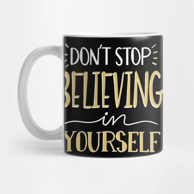 Don't Stop Believing Yourself by MeksFashion